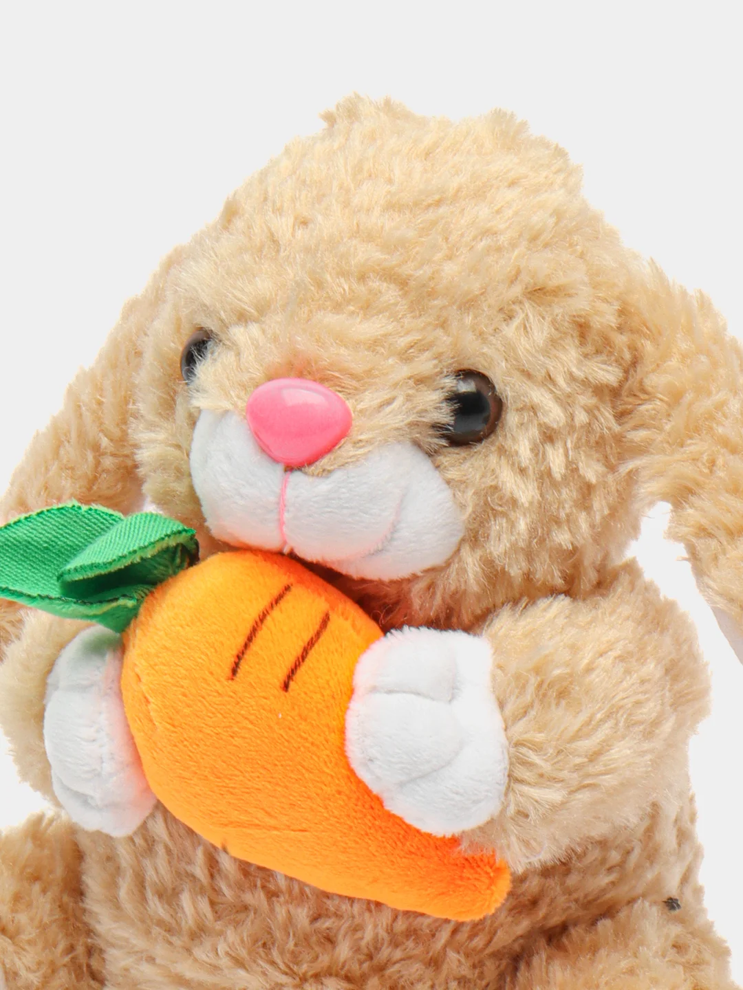 Мягкая игрушка "Кролик с морковкой", 17 см