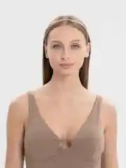 Желтый жемчужный женский/детский ободок