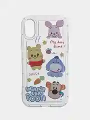Аметистовый чехол на iPhone 11 12 13 / 14 Pro Max / 7 8 Plus / XR / XS / X, Айфон Про Макс, прозрачный