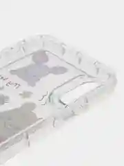 Аметистовый чехол на iPhone 11 12 13 / 14 Pro Max / 7 8 Plus / XR / XS / X, Айфон Про Макс, прозрачный