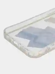 Бежевый меланж чехол на iPhone 11 12 13 / 14 Pro Max / 7 8 Plus / XR / XS / X айфон про макс прозрачный