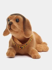 Игрушка "Кивающая собака" на приборную панель