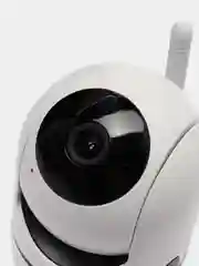 Белый умная камера видеонаблюдения "Видеоняня", беспроводная Wi-Fi, с датчиком движения