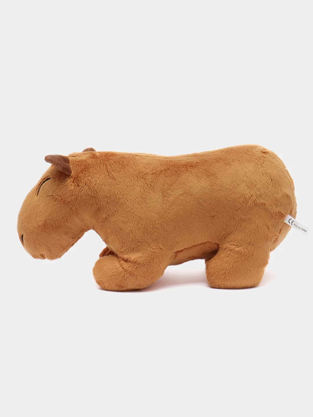 Коричневый капибара мягкая, игрушка капибара, 35 см