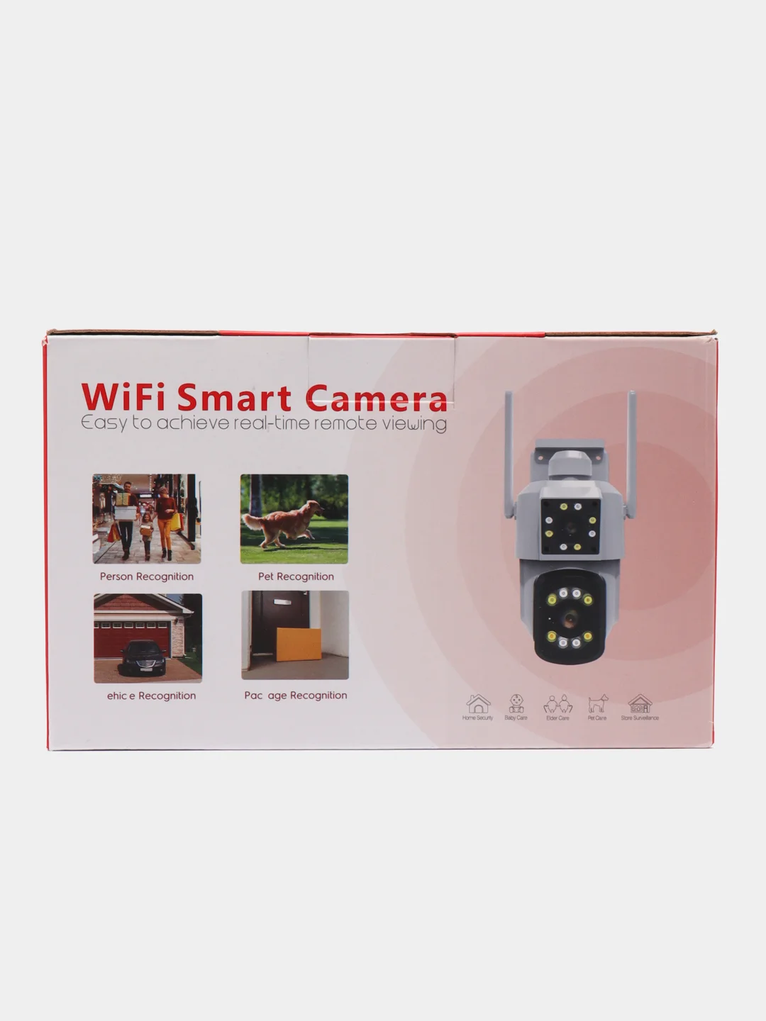 Белый уличная Wi-Fi IP-камера видеонаблюдения, беспроводная