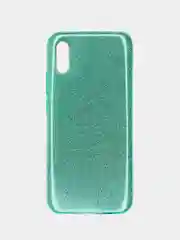 Бирюзовый чехол для Xiaomi Redmi 9A (Сяоми Редми 9А), блестящий