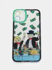 Бежевый чехол на iPhone 11 12 13 / 14 Pro Max / 7 8 Plus / XR / XS / X айфон про макс прозрачный