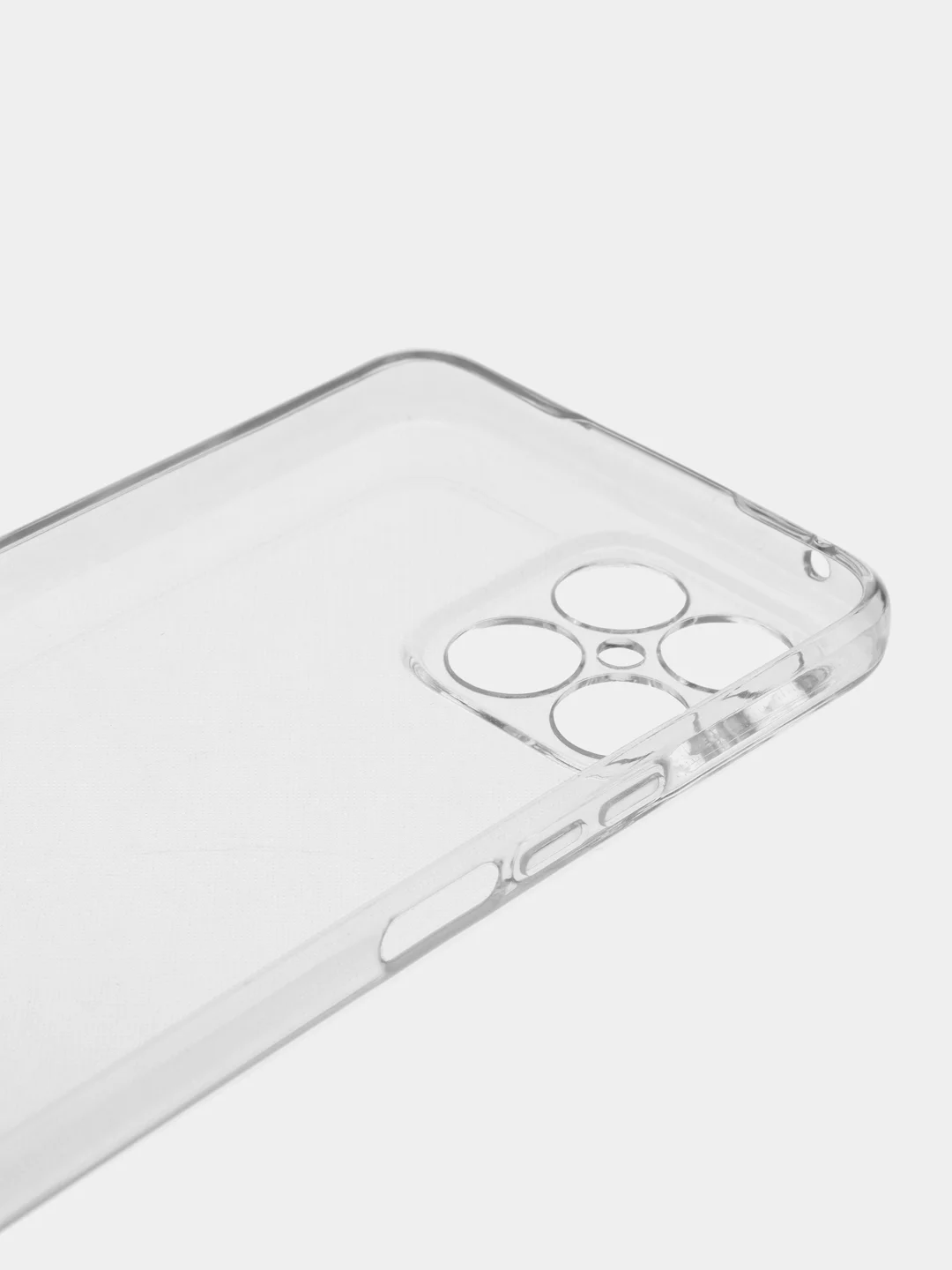 Прозрачный чехол Honor X8 4G (Хонор Х8 4Г), силиконовый, цветной, матовый