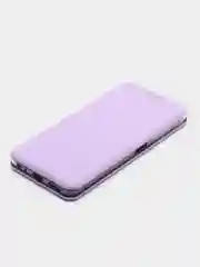 Сиреневый чехол-книжка для Tecno Spark  10 / 10C , Техно Спарк 10 / 10С