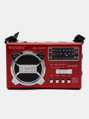 Радио с фонарем и mp3 плеером WAXIBA XB-322 AM/FM, USB, SD радиоприемник