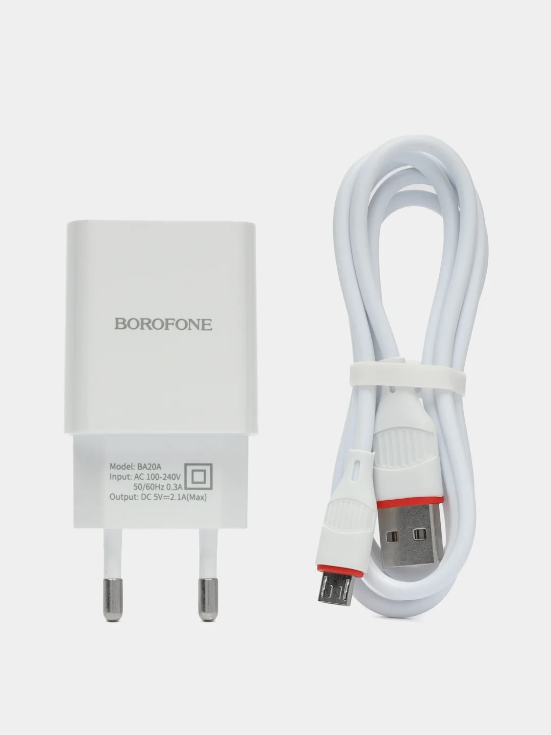 Блок питания с кабелем micro-USB, универсальный зарядный адаптер