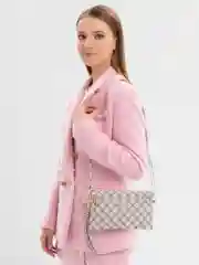 Кремовый сумка-клатч, сумка-кошелек