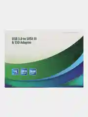 Переходник SATA USB для жестких дисков 2.5", 3.5" с внешним питанием