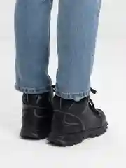 Черный ботинки зимние мужские