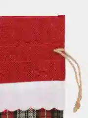 Конфетный новогодний чехол для бутылки