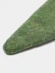 Зеленый новогодний чехол для бутылки