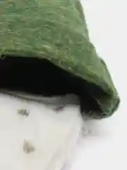 Зеленый новогодний чехол для бутылки
