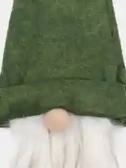 Зеленый новогодний чехол для бутылки