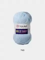 Ледяной пряжа YarnArt Dolce Baby, 50 г / 85 м, 100% полиэстер