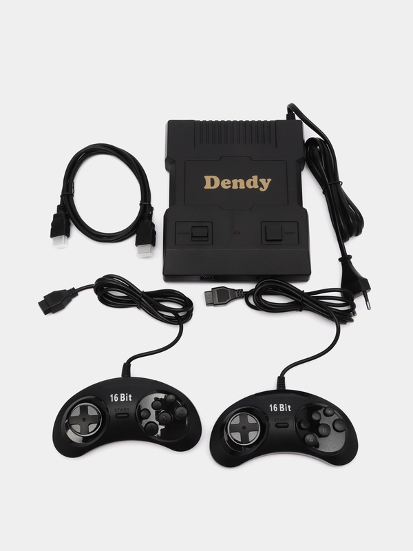 Игровая приставка Dendy Smart, 8-bit/16-bit, 567 игр, HDMI, 2 геймпада
