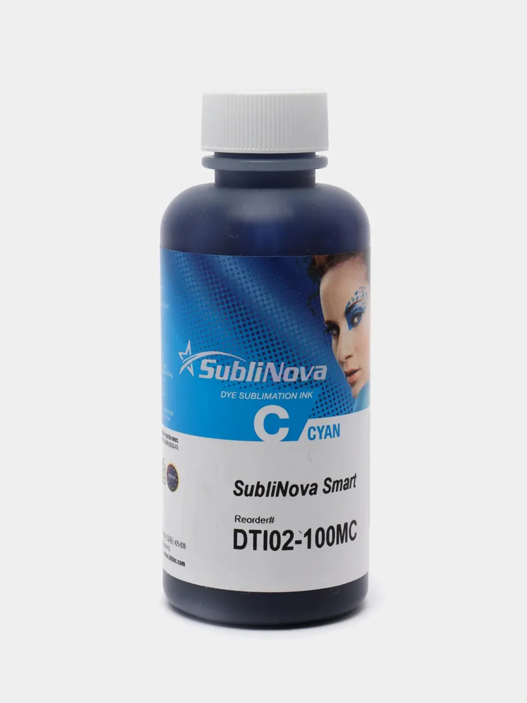 Синий чернила InkTec SubliNova Smart сублимационные DTI 100ml