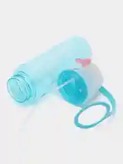Голубой бутылка для воды, с распылителем