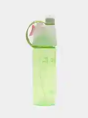 Зеленый бутылка для воды, с распылителем
