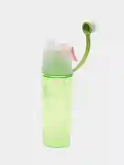 Зеленый бутылка для воды, с распылителем