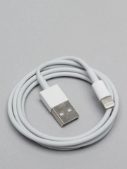 Кабель lightning для зарядки iPhone, 1 метр
