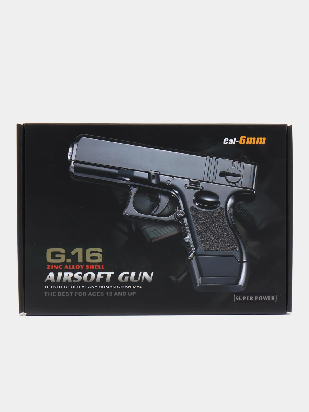 Пистолет страйкбольный Glock mini G16