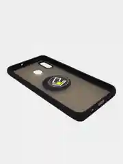 Чехол противоударный Samsung A03S, A20, A30, A22, M22, M32 с кольцом и функцией подставки