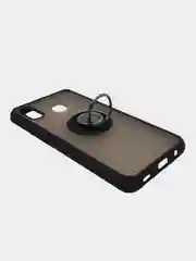 Чехол противоударный Samsung A03S, A20, A30, A22, M22, M32 с кольцом и функцией подставки