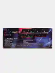 Синий подсветка на ноги для салона авто, светодиодная лента RGB для автомобиля