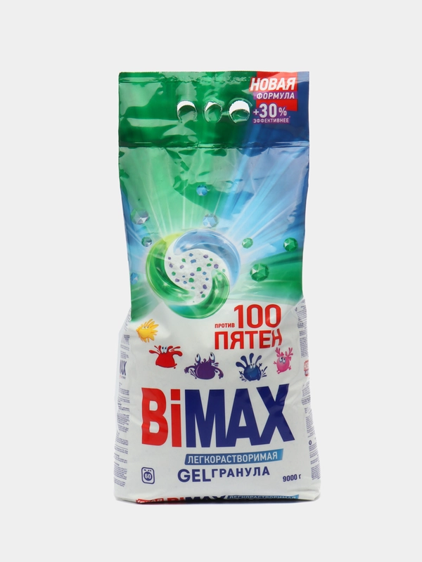 Стиральный порошок Bimax 100 пятен Automat, 9 кг
