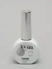 Серый уф гель для наращивания/Цветной жидкий уф гель/Гель лак Runail Professional, 15 мл