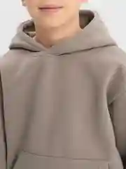 Серый костюм спортивный детский, утеплённый, на флисе
