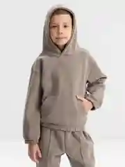 Серый костюм спортивный детский, утеплённый, на флисе
