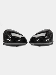 Фары LADA Priora Black. Фара Приора черная маска