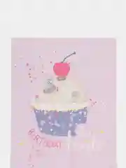 Коралловый открытка с конвертом на День рождения, юбилей, мини, шейкер, пайетки