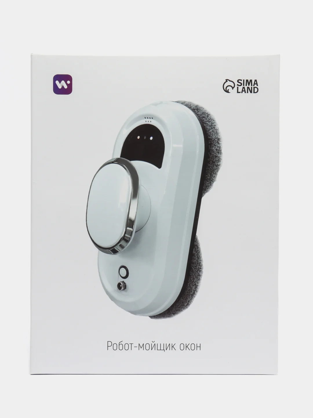 Робот-мойщик окон Windigo WWC-01, 80 Вт, сухая уборка, 4 мин/м2, АКБ, белый