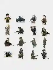 Стикеры девушки солдаты, военные