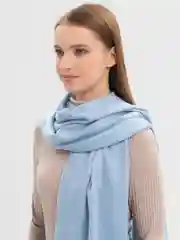 Ледяной палантин женский кашемировый, шарф