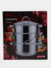 Соковарка KELLI KL-4108, 3 яруса, 6-8 л