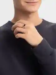 Медный кольцо мужское