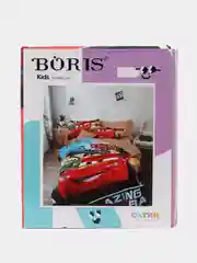 Красный boris kids Детское постельное белье 1,5 сп, 50 х 70, хлопок 100%