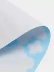 Вишнёвый наклейка на окно новый год, новогодняя, снежинка, дед мороз, двусторонняя, статическая