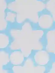 Вишнёвый наклейка на окно новый год, новогодняя, снежинка, дед мороз, двусторонняя, статическая