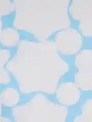 Желтый наклейка на окно новый год, новогодняя, снежинка, дед мороз, двусторонняя, статическая