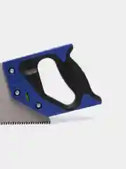 Ножовка по дереву ТУНДРА, 2К рукоятка, 3D заточка, каленый зуб, 7-8 TPI, 400 мм
