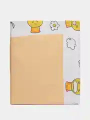 Горчичный boris kids Детское постельное белье 1,5 сп, 50 х 70, хлопок 100%